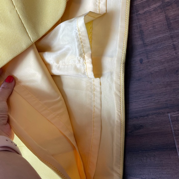 J. Crew bright yellow skirt - Picture 4 of 5